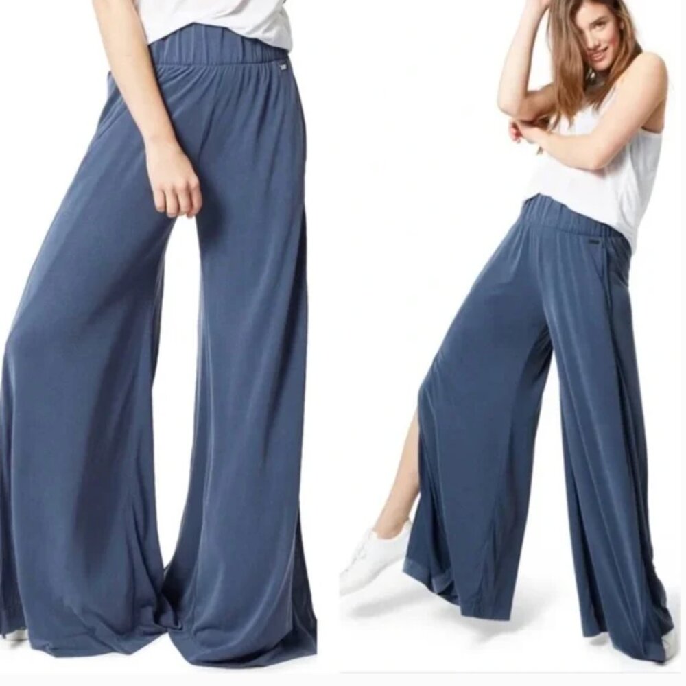 Sweaty Betty Peaceful Split Wide Leg Pull On Pants Size XS
